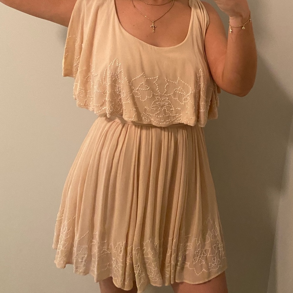 Free people adjustable strap dress